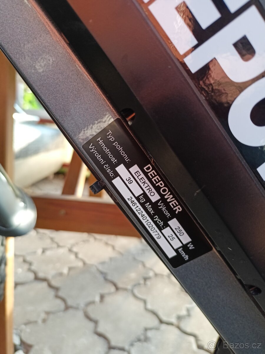 Fatbike "elektrokolo" Deepower - 9