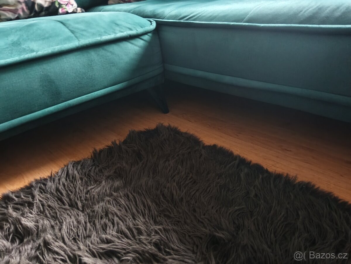 Sedací rohová souprava Tesoro zelená smaragdová - 9