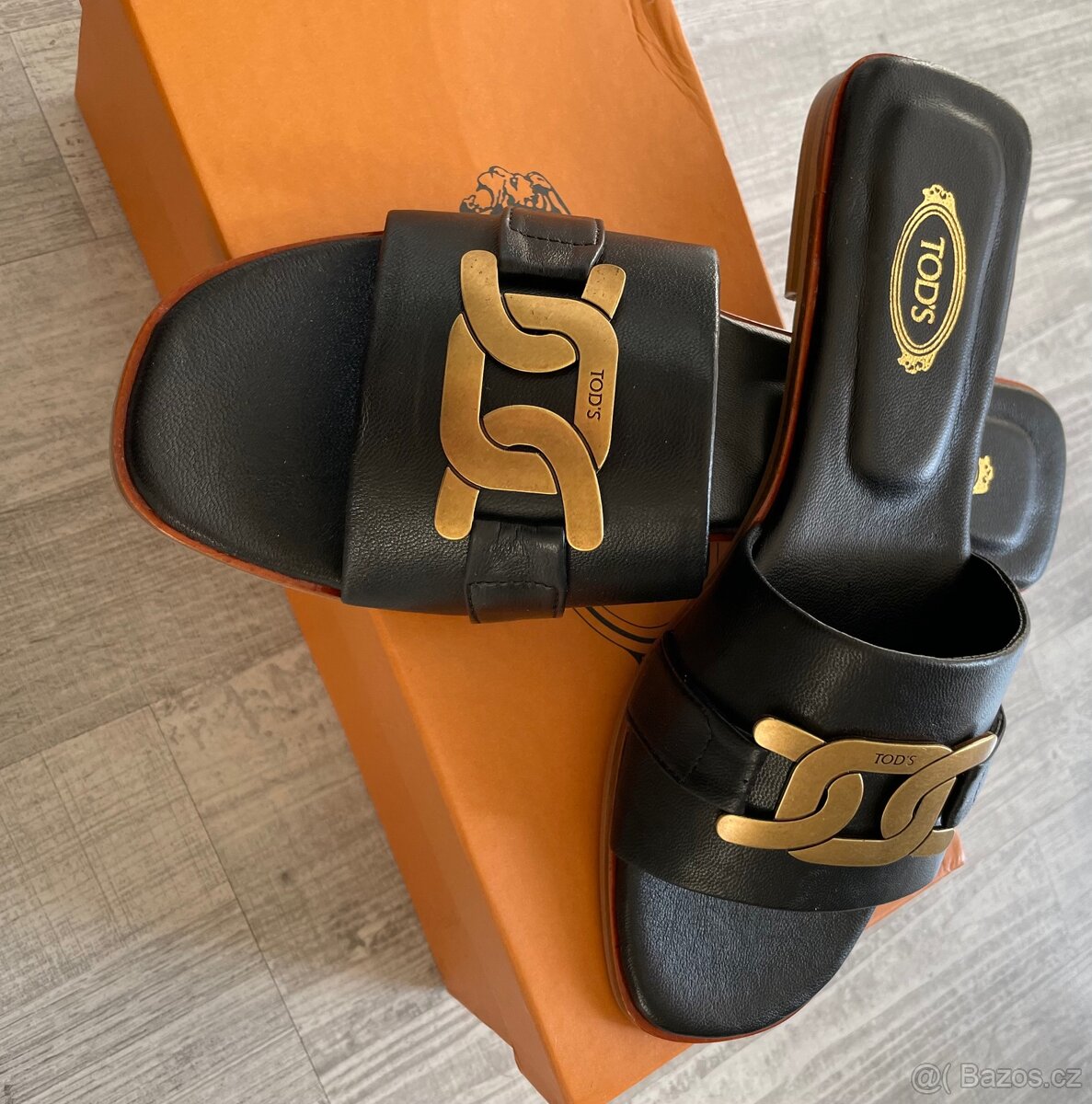 Dámské černé pantofle 37 Tod´s - 9