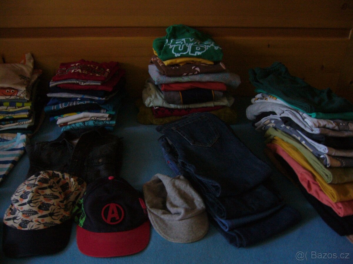 Sada oblečení na kluka velikost 134 - 9