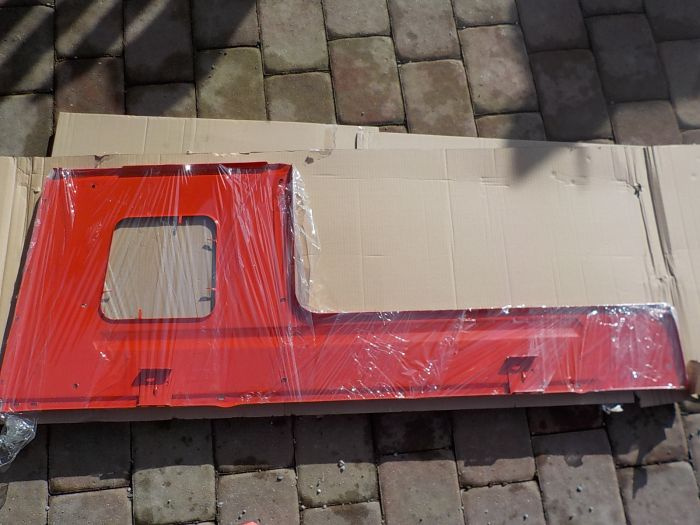 Kapotáž na Zetor 4611 - 6945 - červená - komaxit - 9