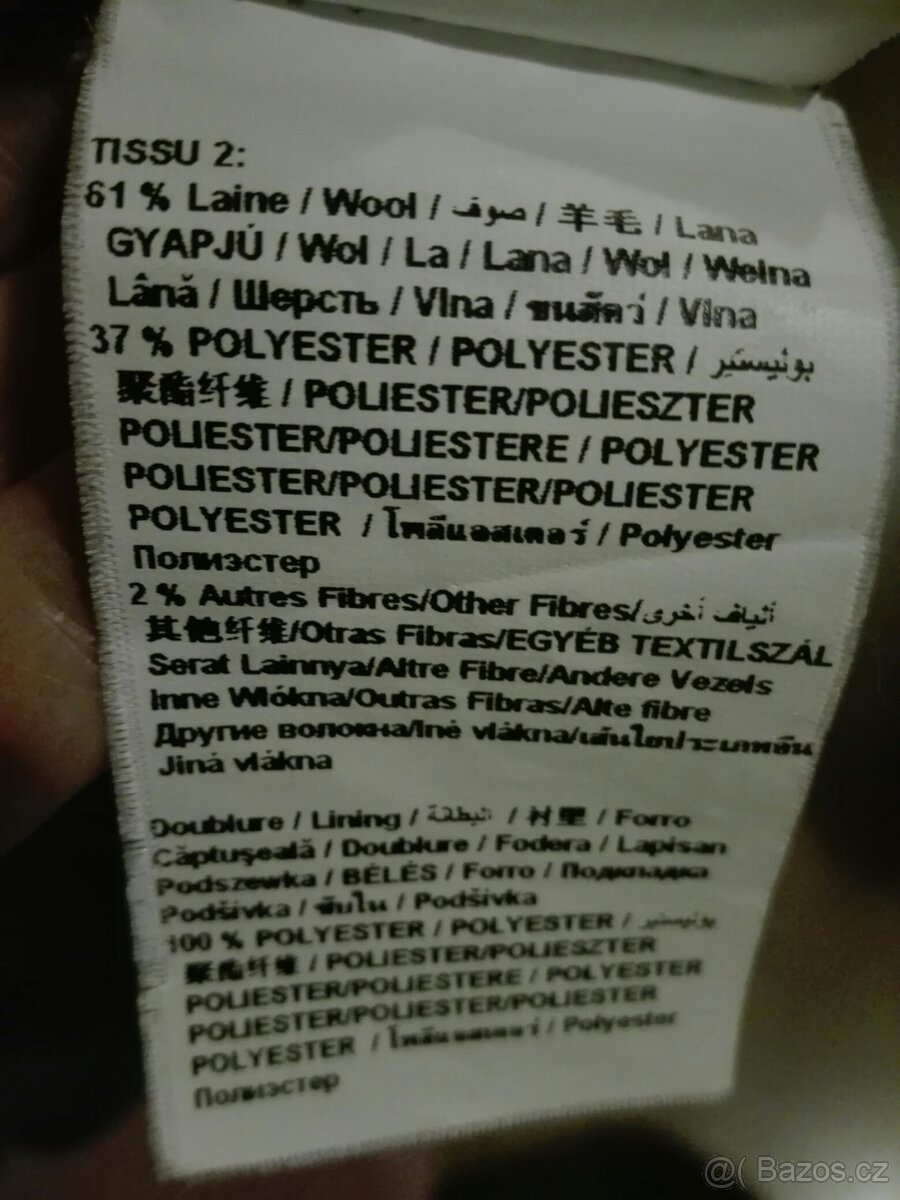 Dámský vlněný kabát Camaieu 36 - 9