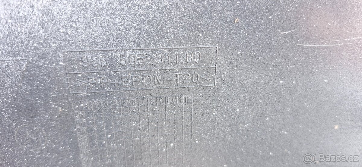 Predni naraznik porsche boxster 986 - 9