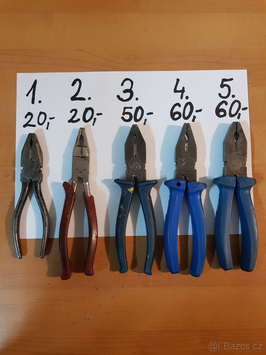 Kleště, nůžky - různé 25% SLEVA na všechny položky - 9
