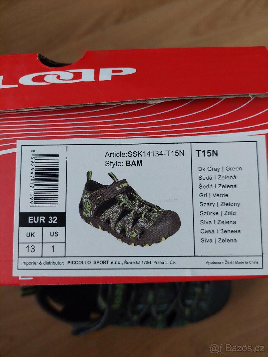 Detske letni boty,sandaly Loap vel.32 - 9