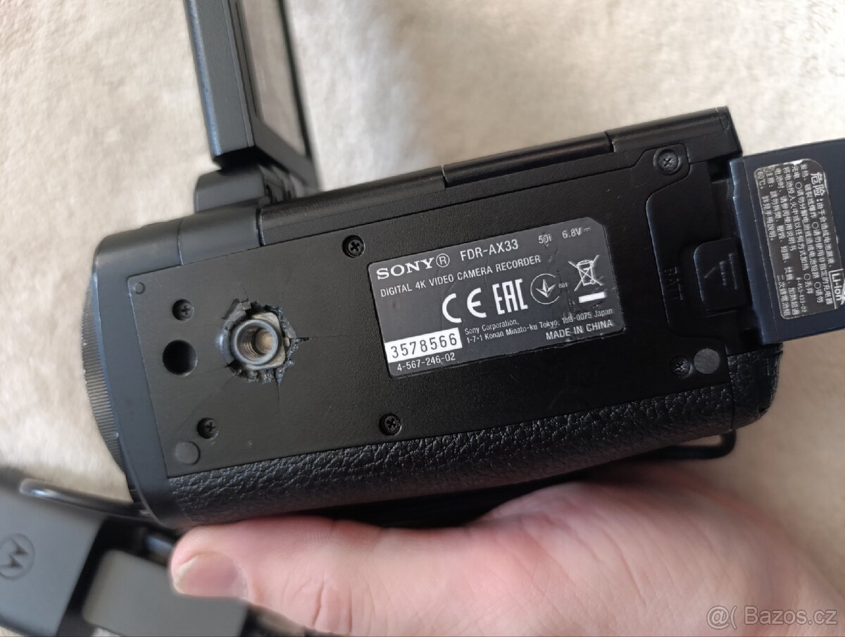 Videokamera Sony FDR-AX33 - 9