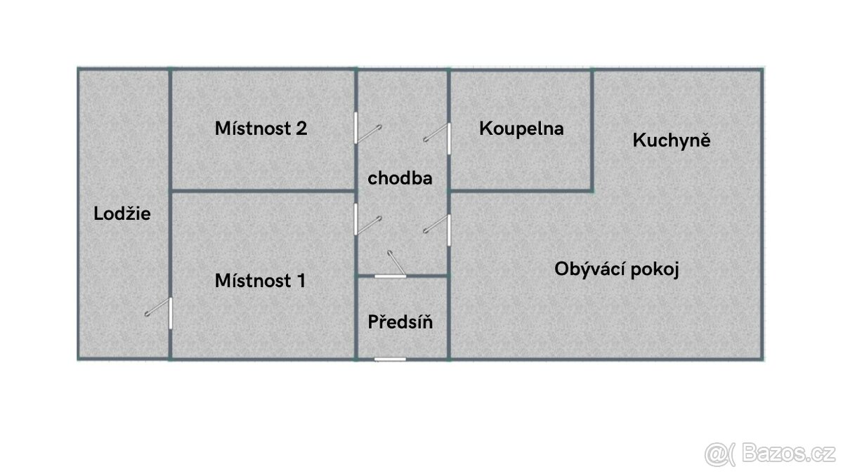 Pronájem bytu 3+kk - 9
