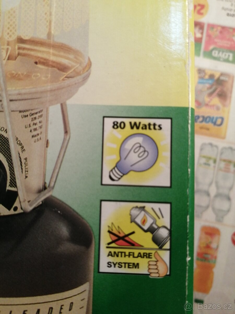 Benzínová lampa Coleman 80W - 2dcl -5 hod. provoz - 9