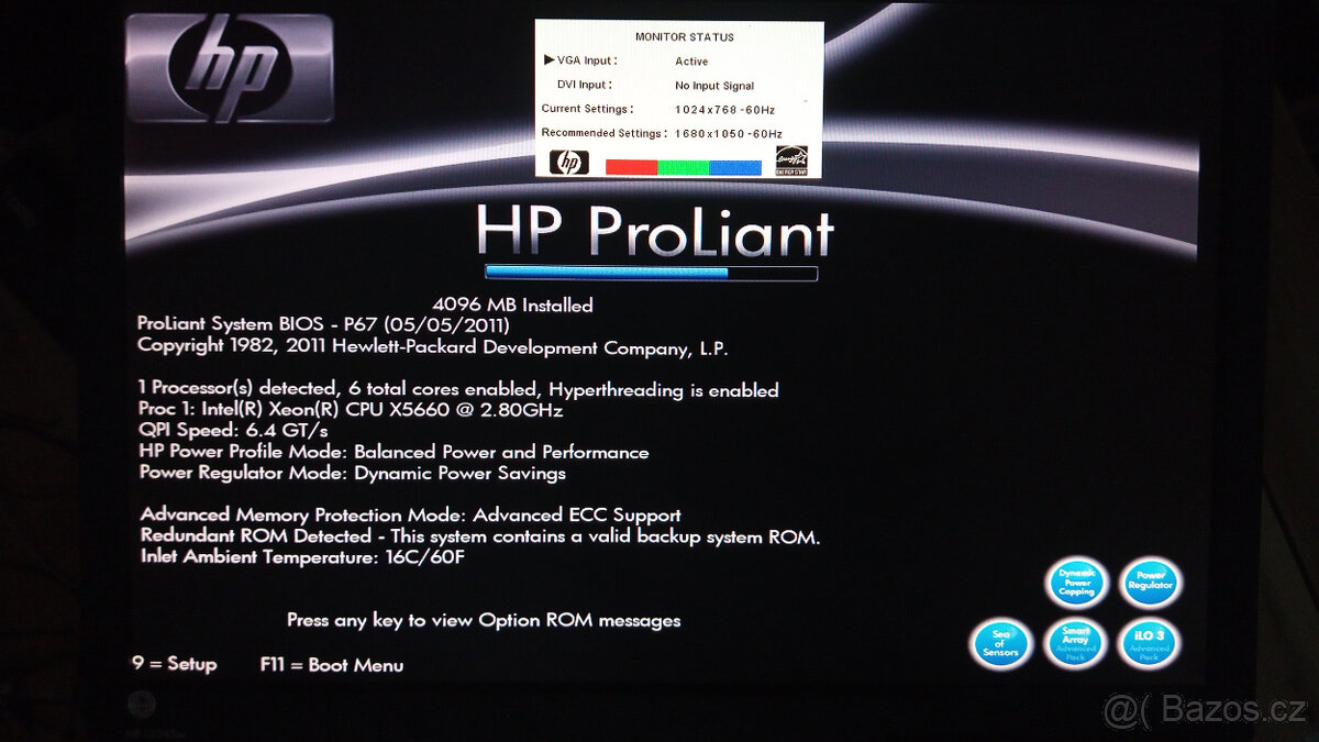 Server HP ProLiant DL380 G7 - 9