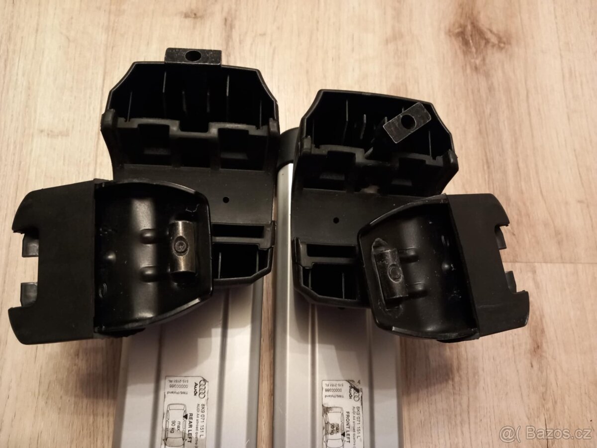 Střešní nosiče - příčníky - Audi A4 B8 Allroad - originál - 9