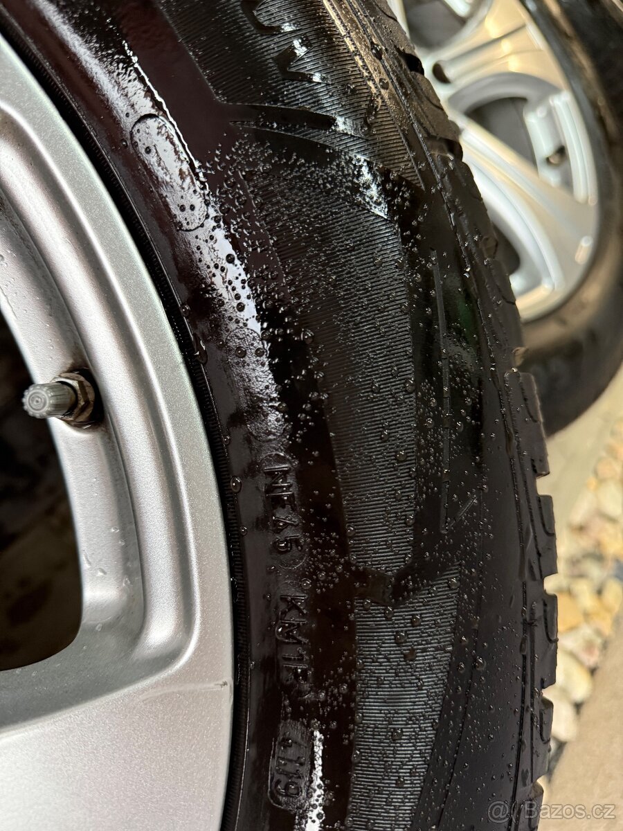 Originální kola mercedes GLC pneu zimní - 9