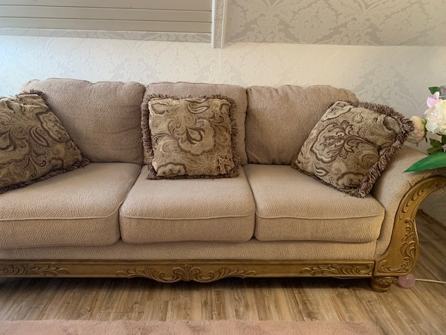 Prodám sedací soupravu Lanett 3+2 – značka ASHLEY (USA). - 9