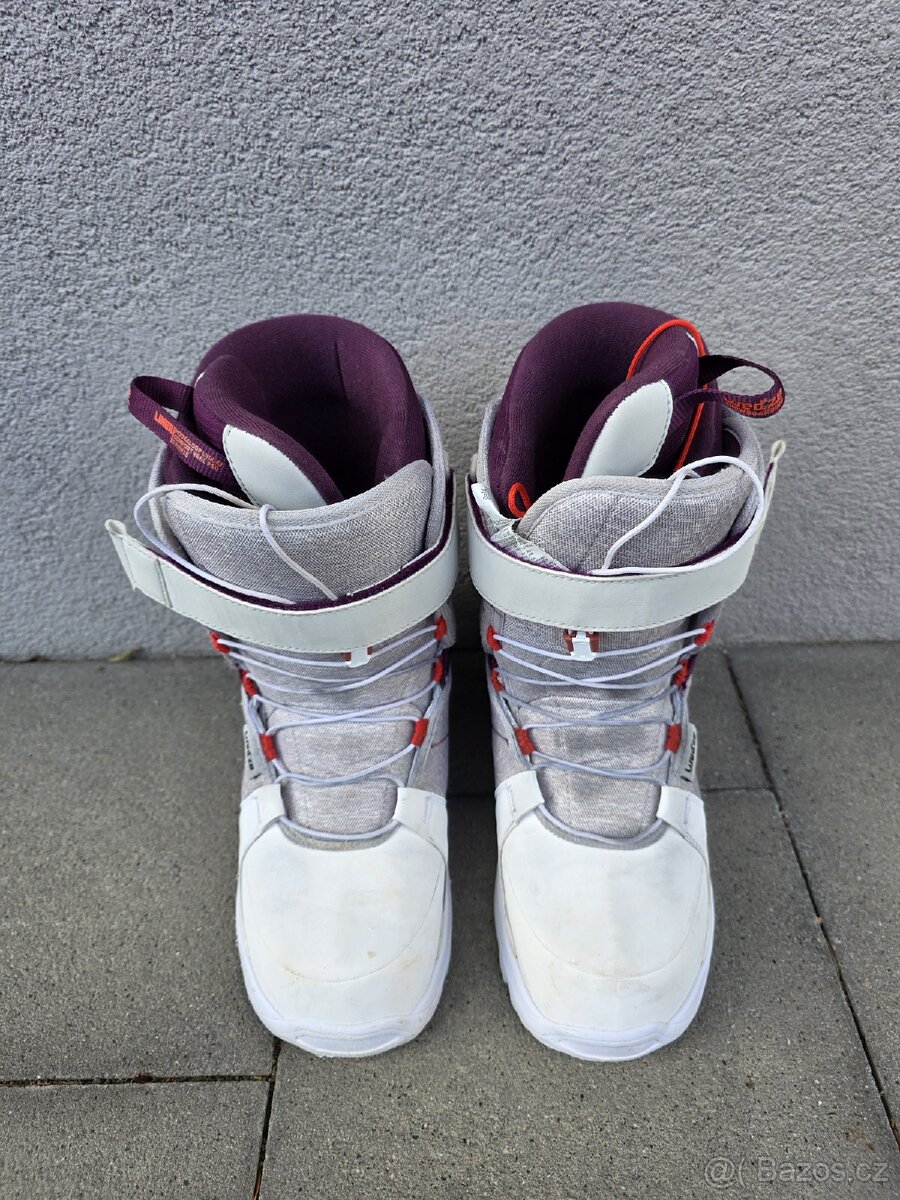 Snowboard RIDE, 146 cm + boty - 9