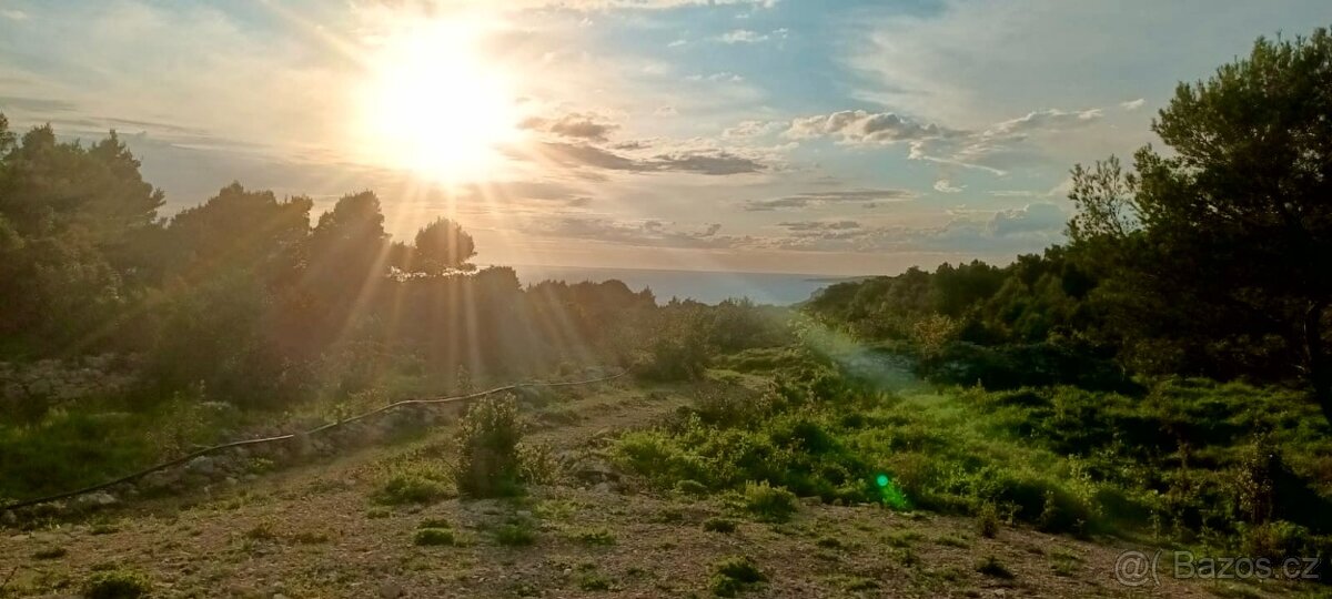 SLEVA / Rozsáhlý pozemek včetně domku / ostrov Šolta - 9