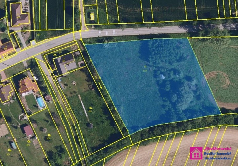 Prodej stavebního pozemku, 7 284 m², Diváky, ev.č. 00112 - 9