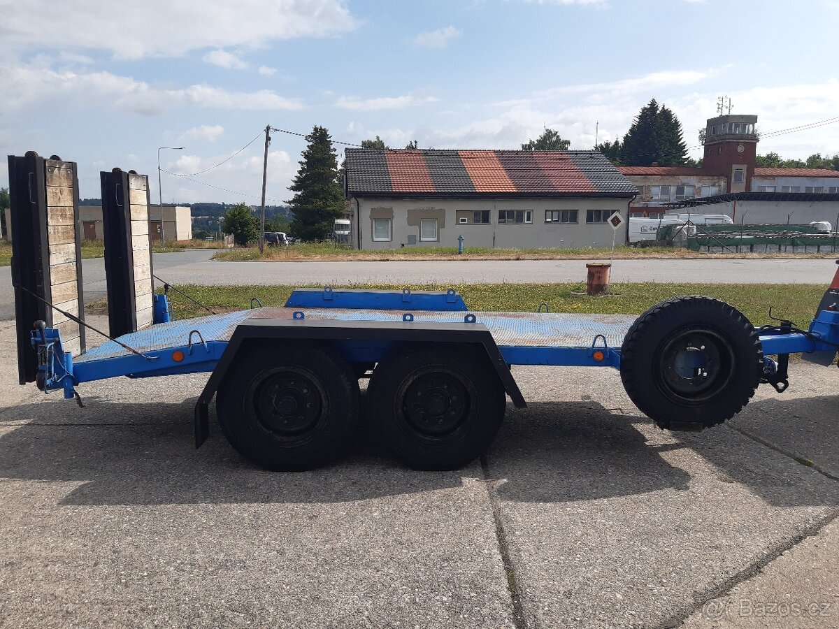 Podvalník ZDT na přepravu stavebních strojů - 9