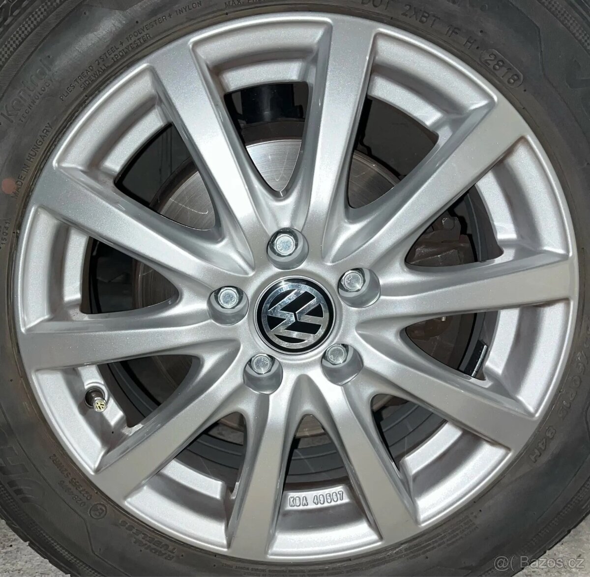 Stredové krytky - pukličky kolies VOLKSWAGEN - 9