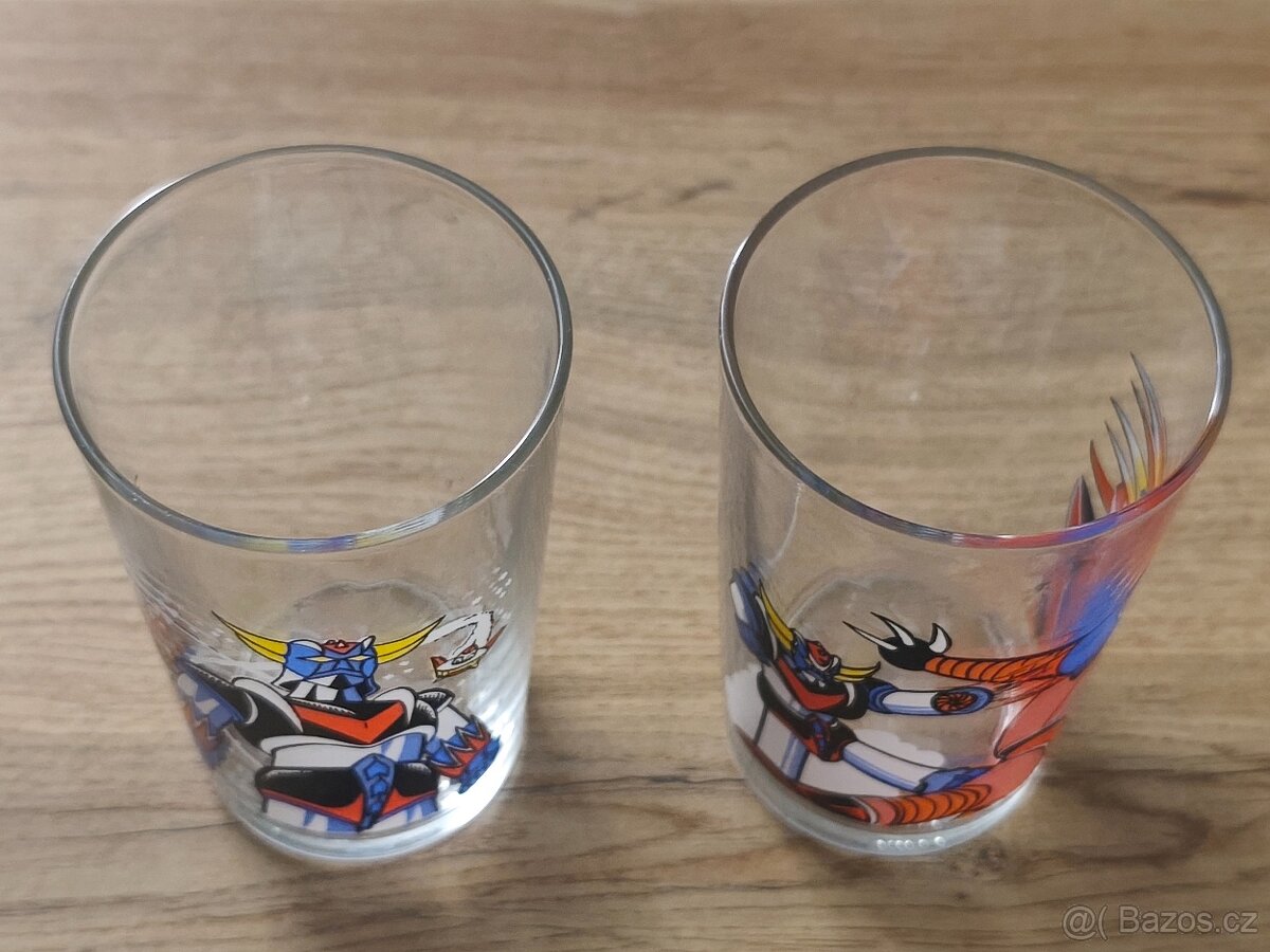 Sběratelské skleničky Goldorak 2x - 9