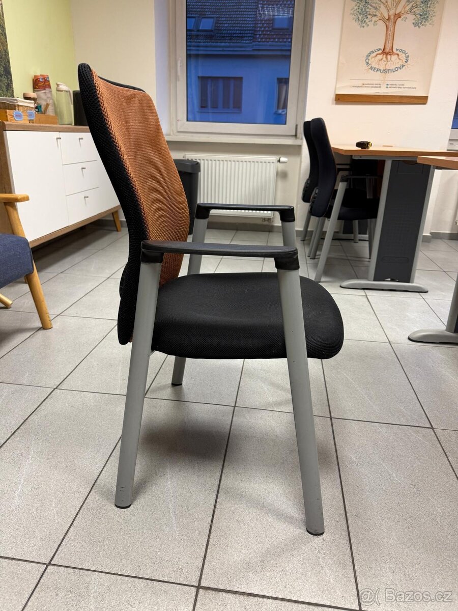 Ergonomická jednací židle OfficePro Calypso Meeting - 9