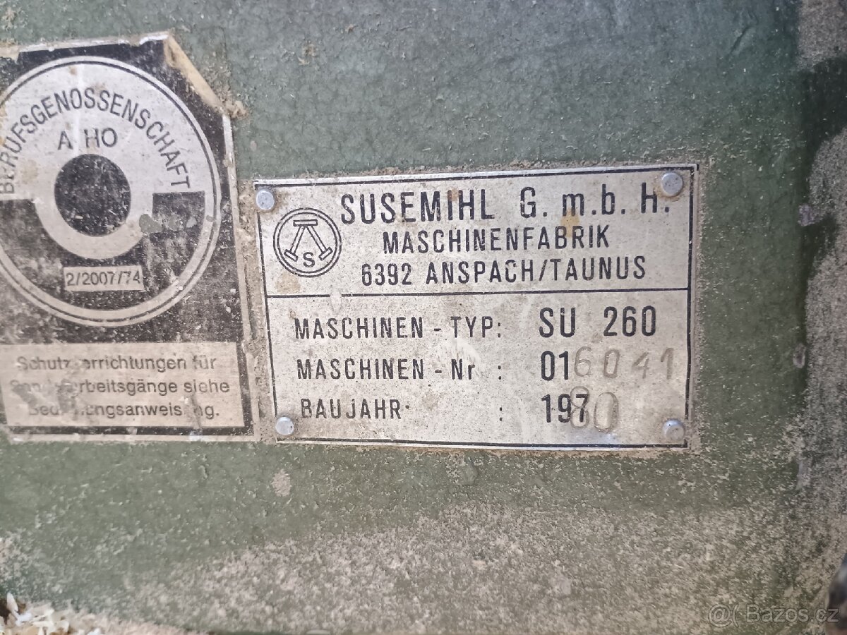 Pětioperační kombinovaný dřevoobráběcí stroj SU260 - 9