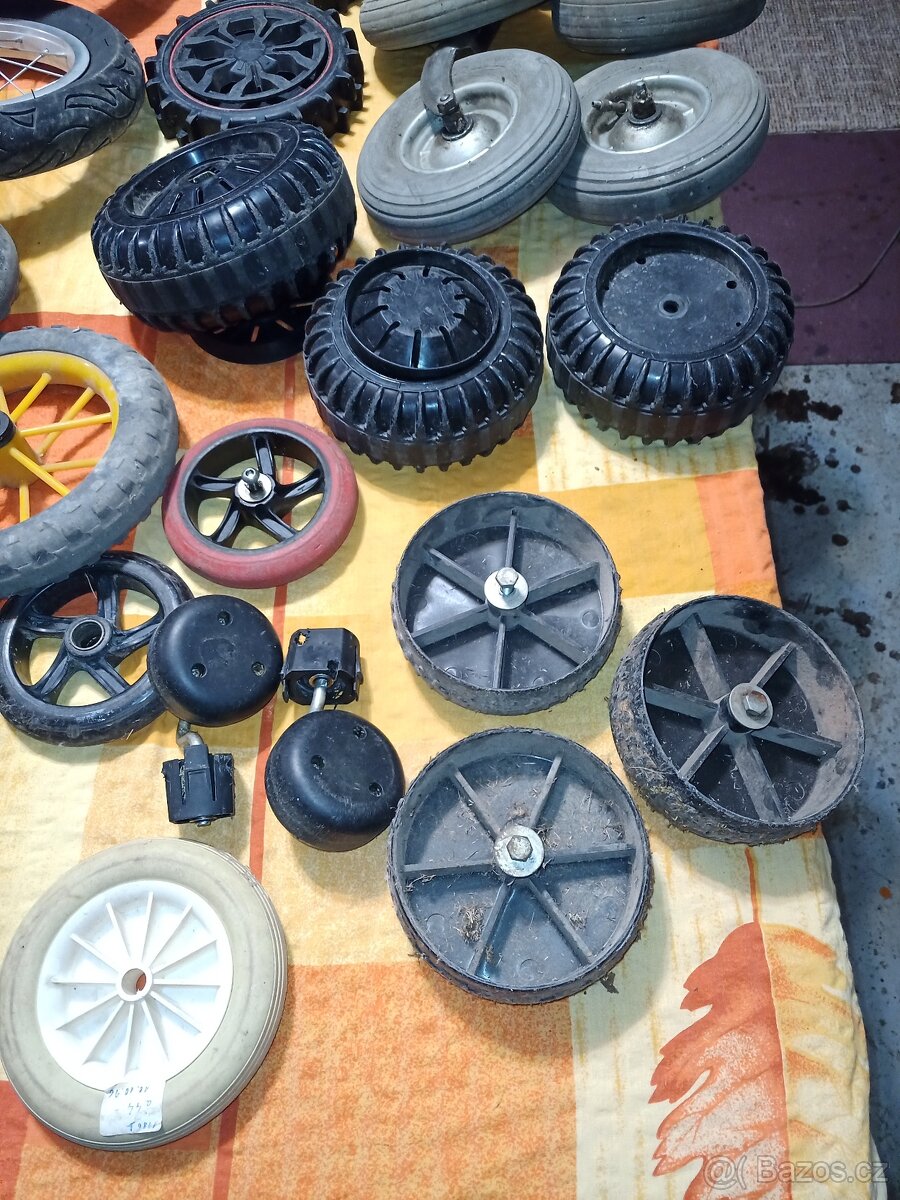 Kolečka různé typy i velikosti levně - 9