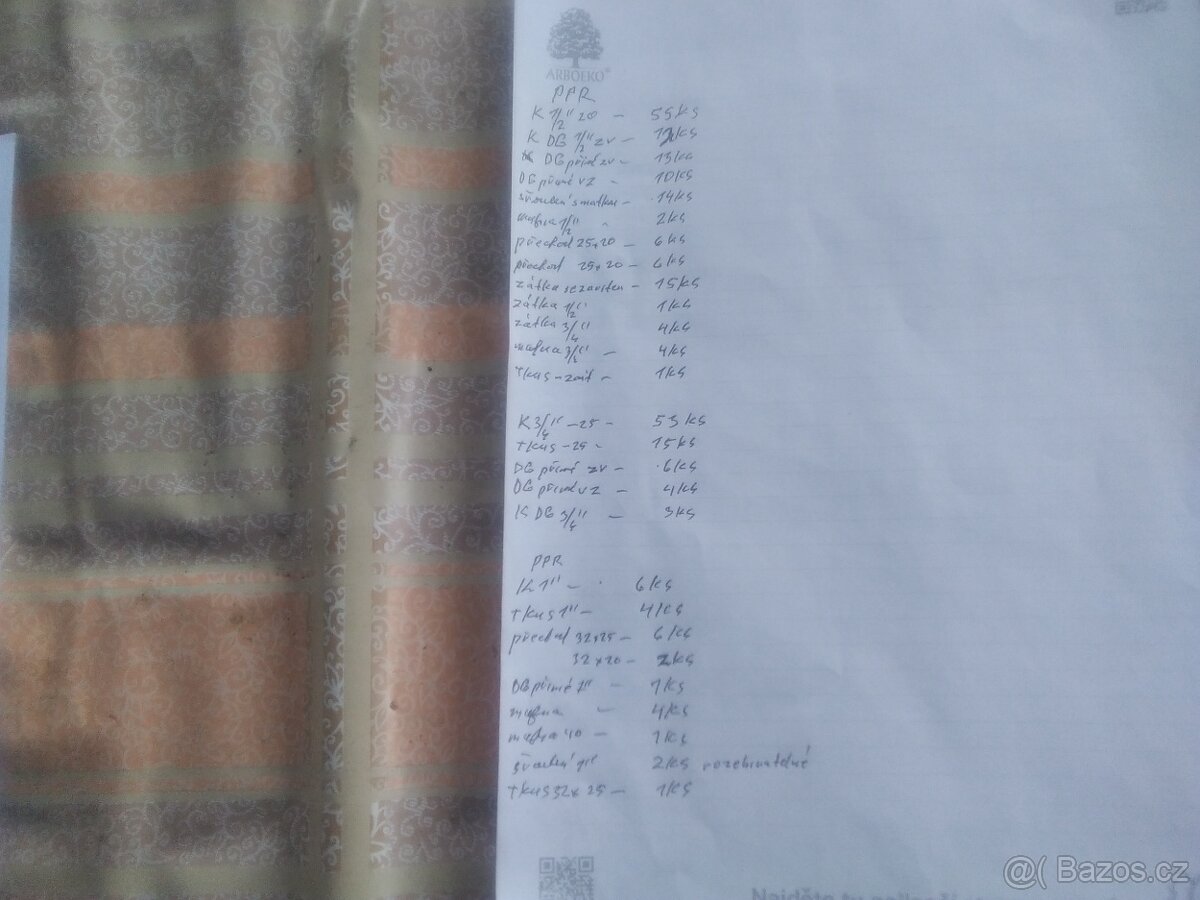 Tvarovky ppr, mosaz, kohouty - 9