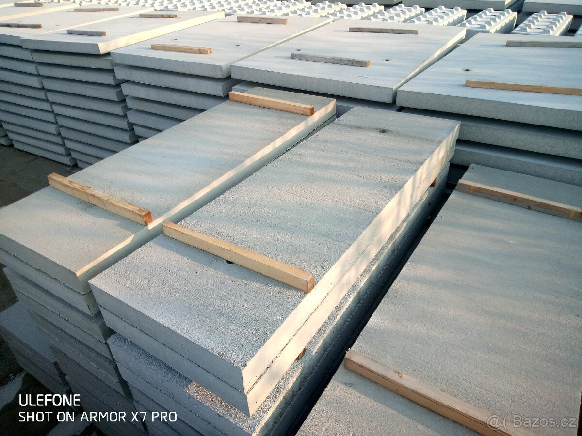 Silniční betonové panely, betonové bloky - 9