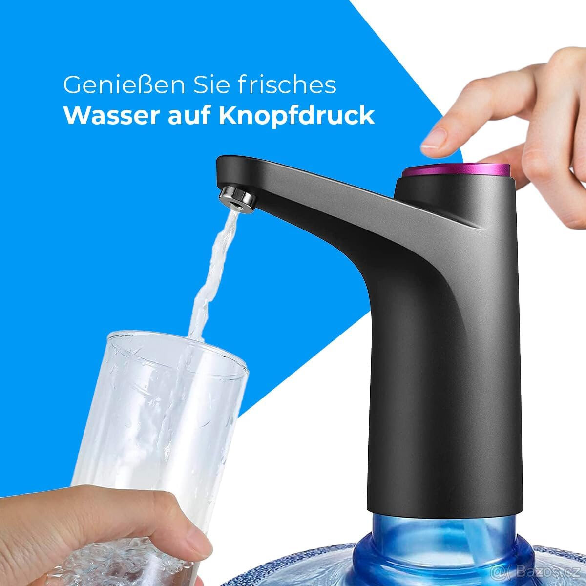 Dávkovač vody – dobíjecí baterie 1500 mAh, USB - 9