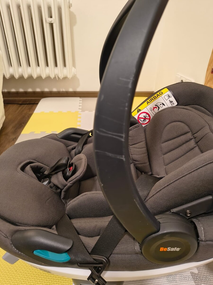 Autosedačka BeSafe Go Beyond Dark Grey Mélange - 9