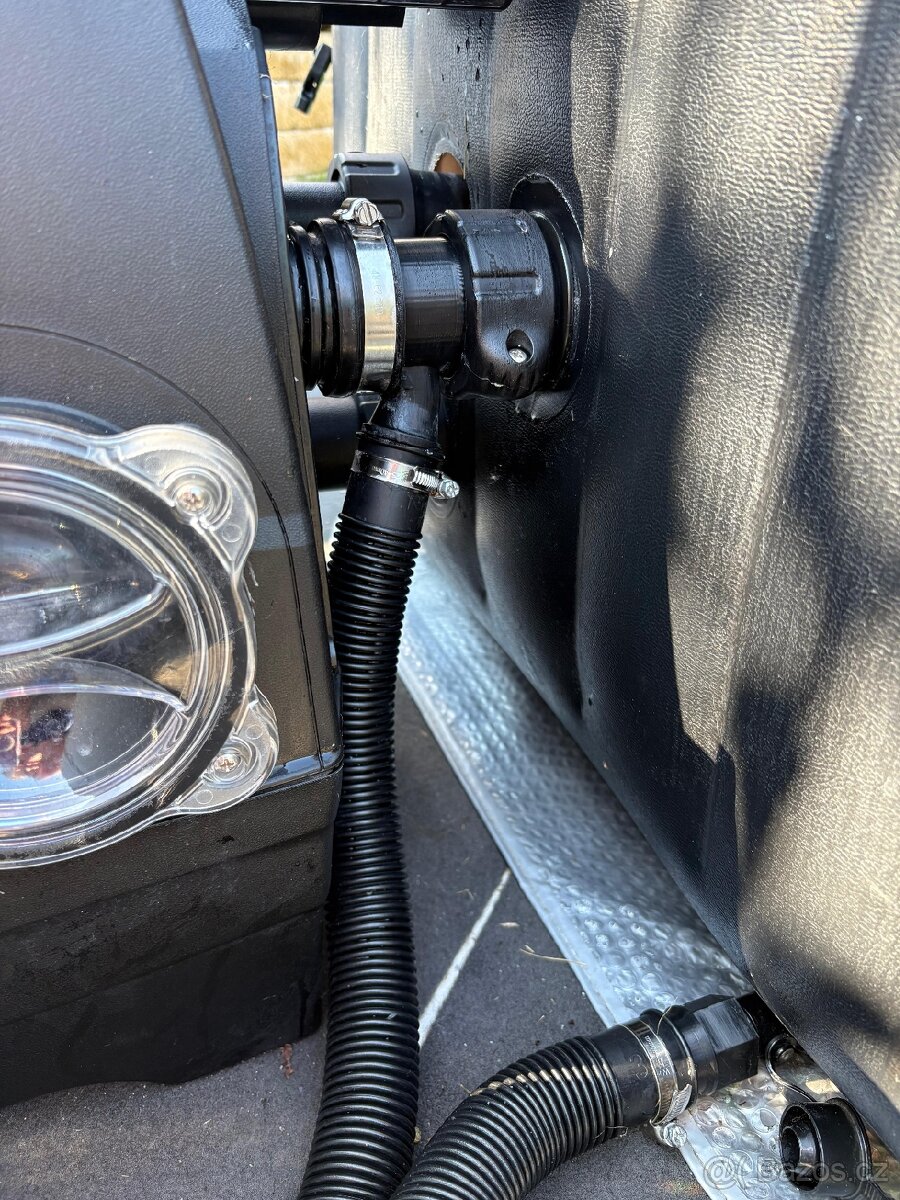 Vířivka Pure Spa - Jet & Bubble redukce pro externí filtraci - 9