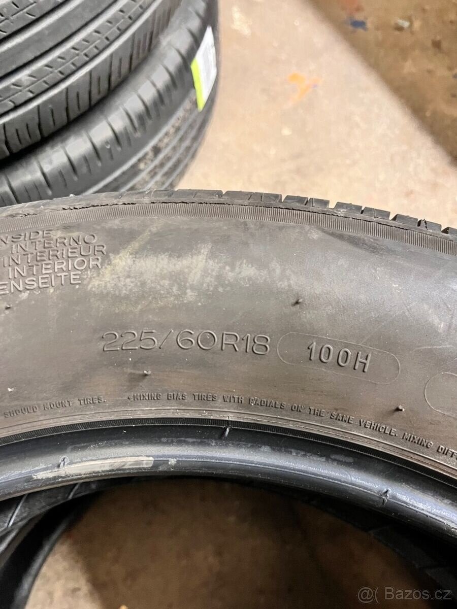 2ks. 225/60 R18 100H letní pneu Michelin - 9