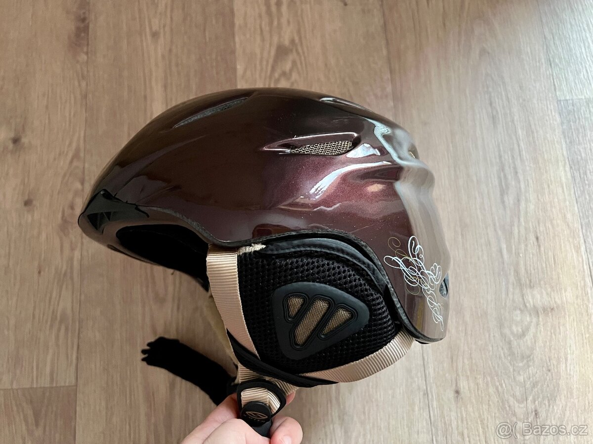 Lyžařská helma Smith + brýle Scott - 9