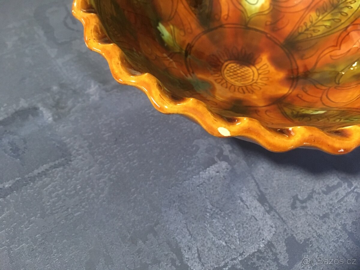 Keramická mísa z roku 1977 z Uzbekistánu - 9