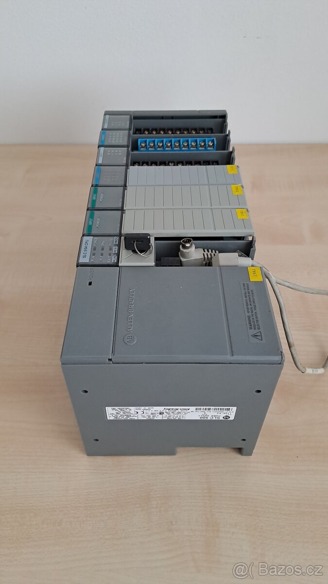 ALLEN-BRADLEY SLC 500, 7 slot rack - 9