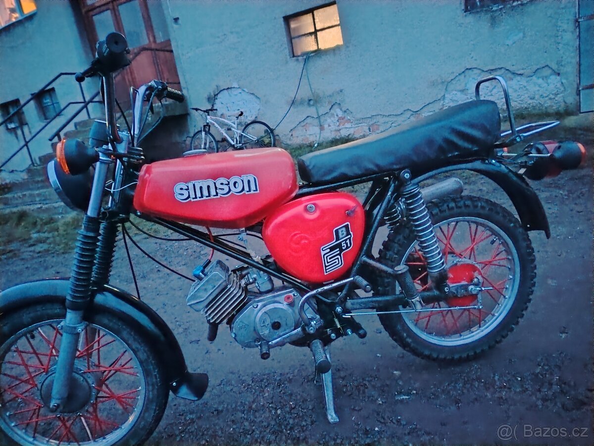 Predám dva krát Simson s51 - 9