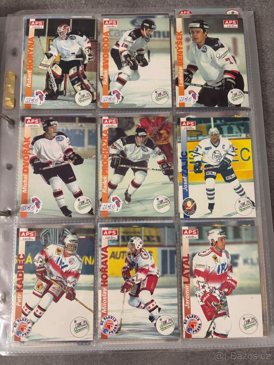 Hokejové karty APS - 9