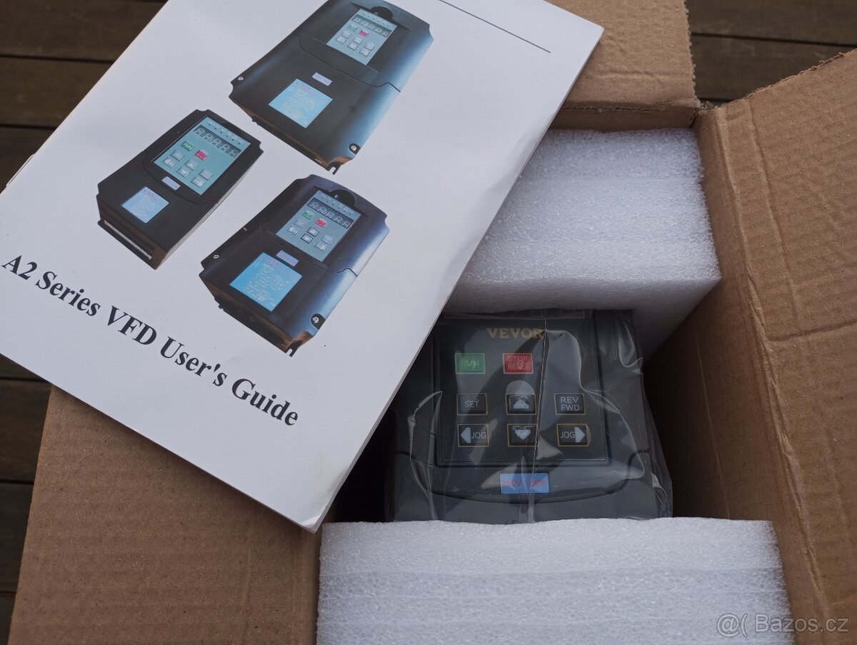 VEVOR 1,5 kW VFD frekvenční měnič pro řízení otáček - 9