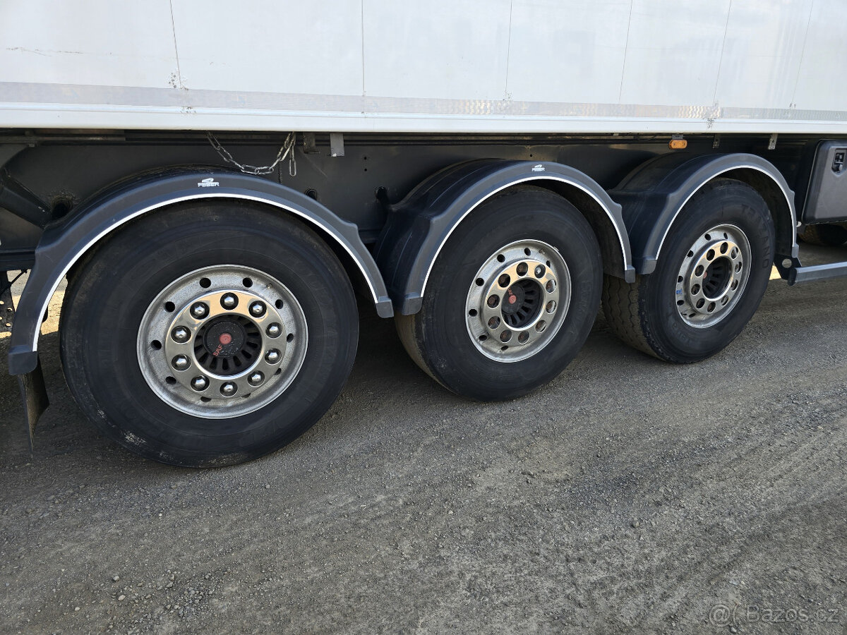 Sklápěcí návěs STAS, 50m3, osa SAF, TOP stav - 9