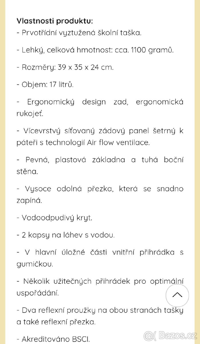 Nový Školní batoh Lizzy Card Dino cool 17l - 9