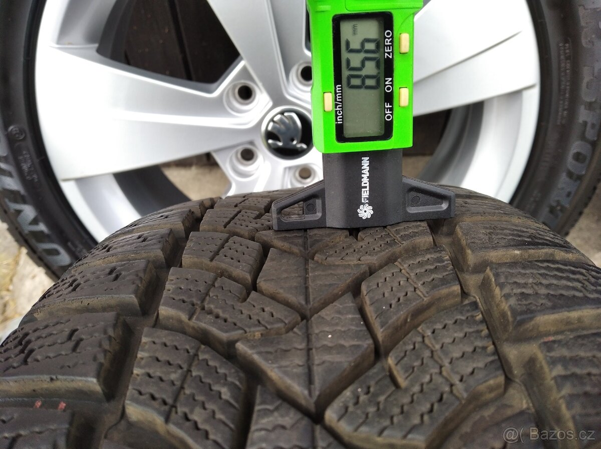 Originál alu sada Škoda Superb III 17" 5x112 - 9