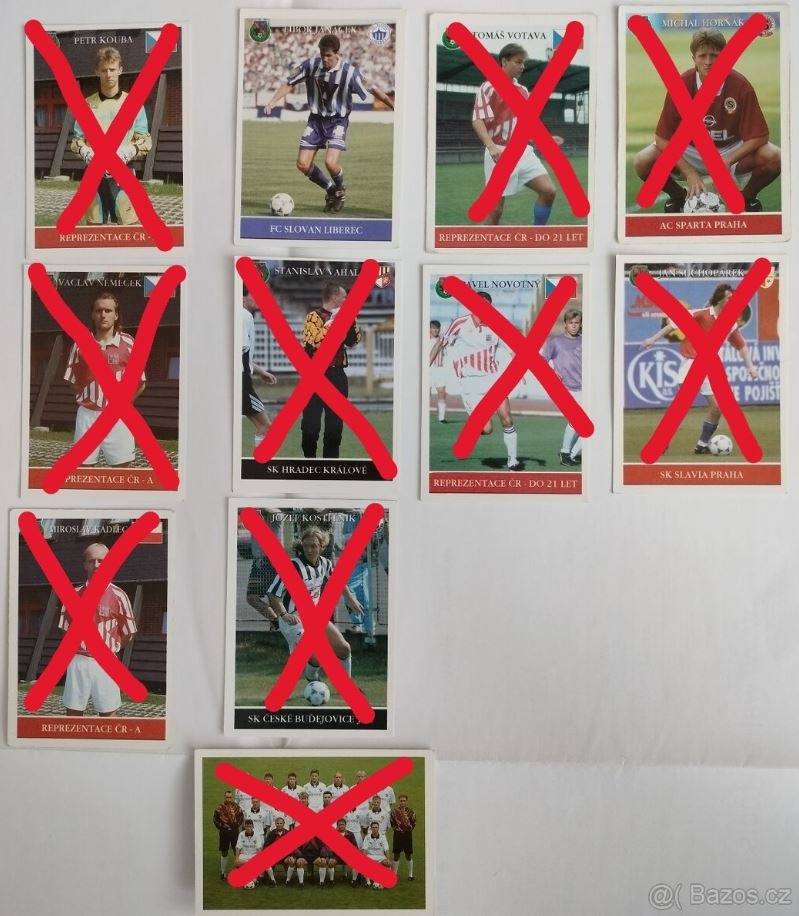 Hokejové, fotbalové a basketbalové karty - 9