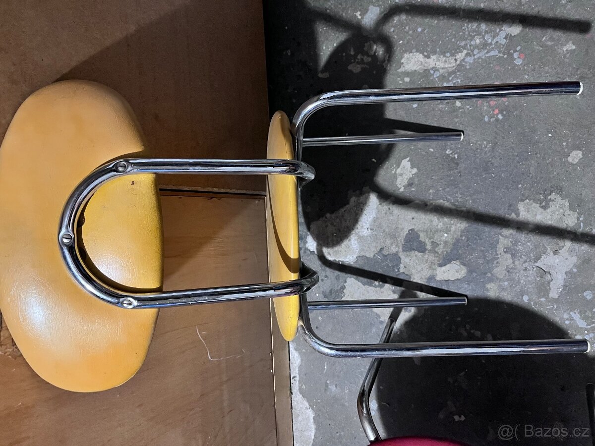 Židle Kovona 2ks koženka chrom - 9