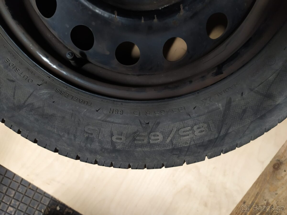Disky r15, 5x108 ET 47, pneu 185/65/15 - 9