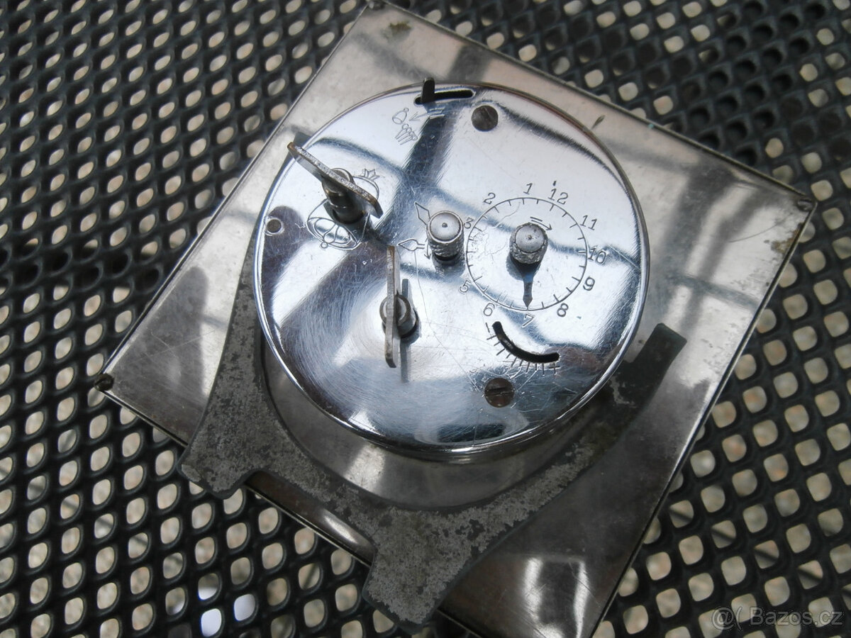 Budík starý starožitný včetně zaslání za 400 kč - 9