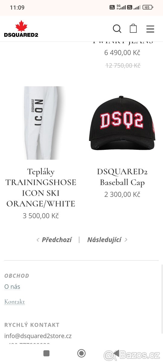 Kraťasy a tepláky Dsquared2 ICON vel L - 9