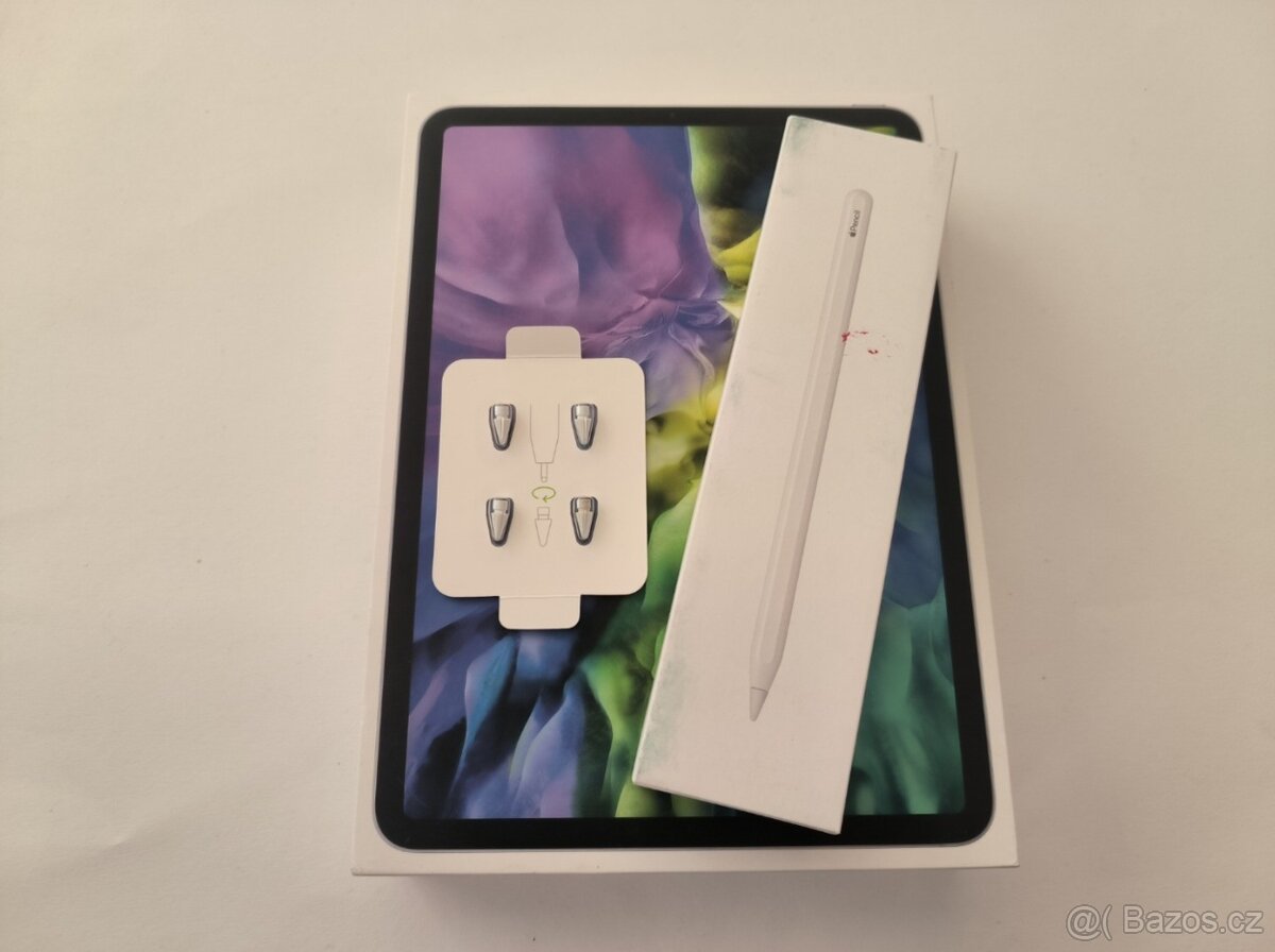 apple ipad PRO 11 128gb Silver / 2.Generácia +pencil - 9