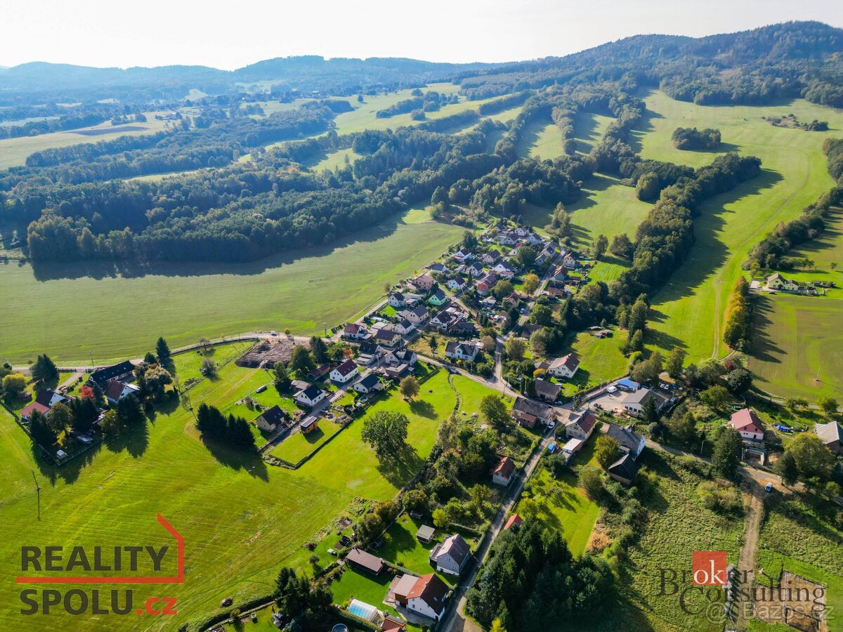 Prodej, pozemky/bydlení, 4502 m2, Lipová 176, Loučná, 46334 - 9