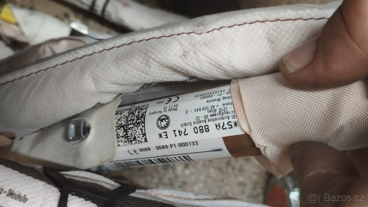 ORIGINÁLNÍ Airbagová sada Škoda Karoq komplet originální - 9