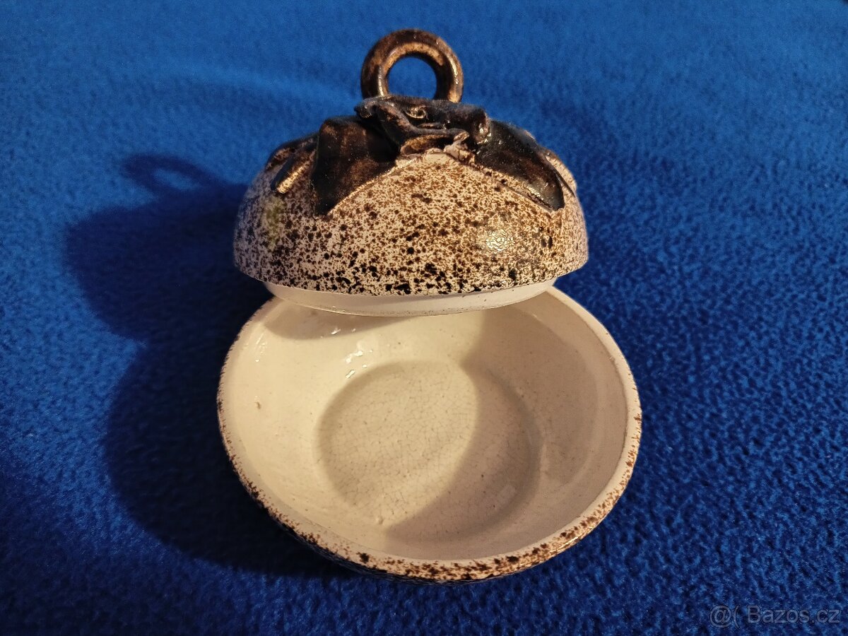 jemná dekorační keramika 3 části - 9