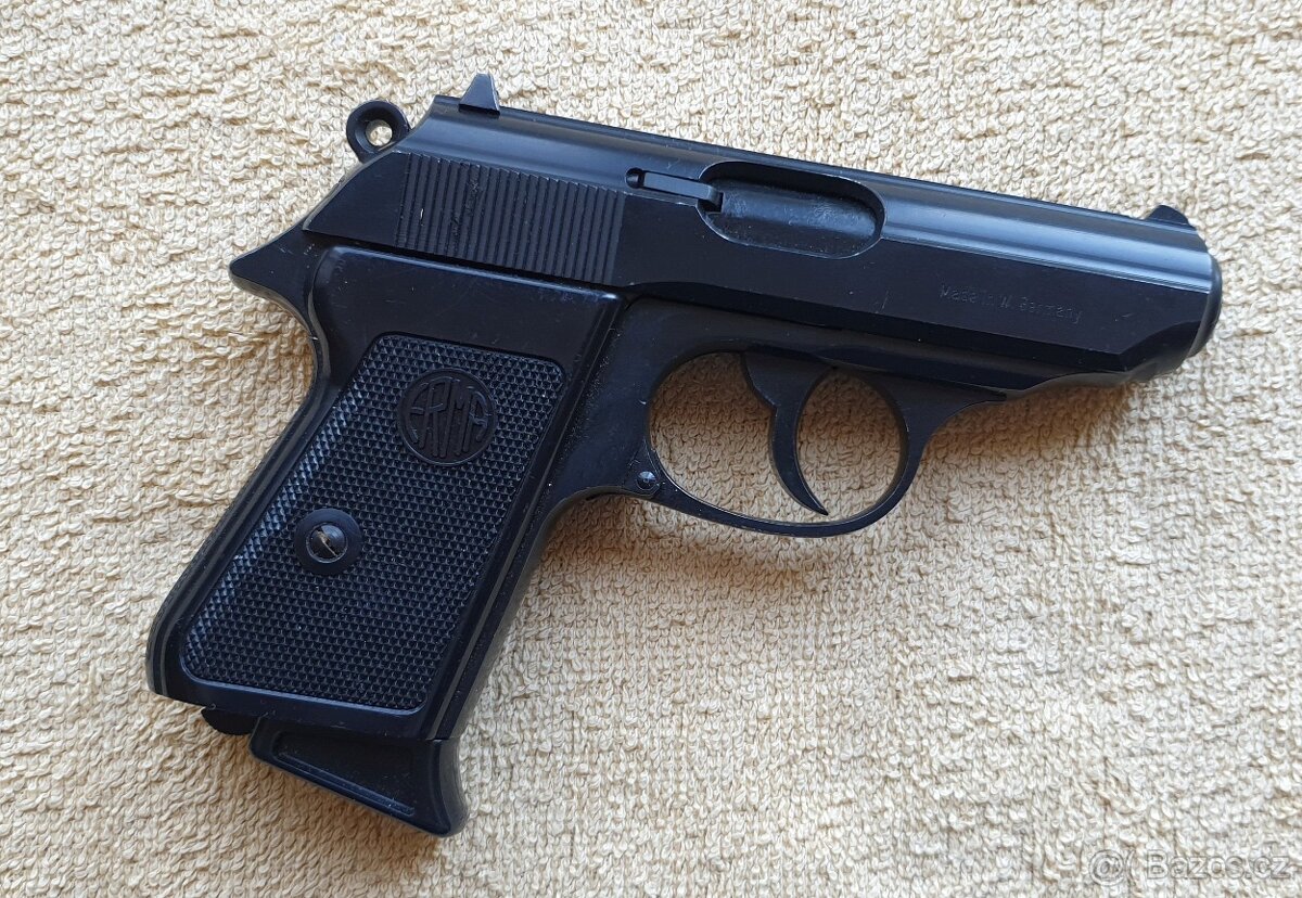 Pistole ERMA-WERKE Mod. ERP 74 cal. 4mm flobert komplet - 9